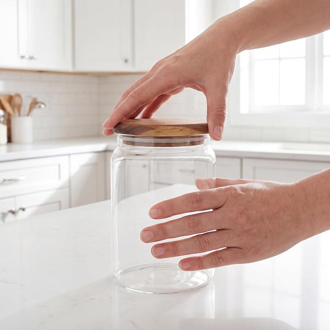 2-Pack 67 fl oz Large Wide Mouth Mason Jars - Image 9