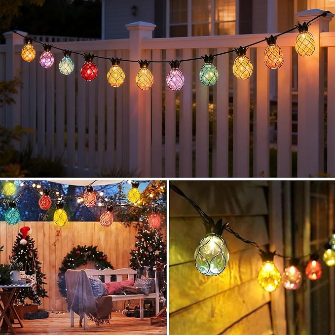 Vigdur Pineapple String Lights - Image 7