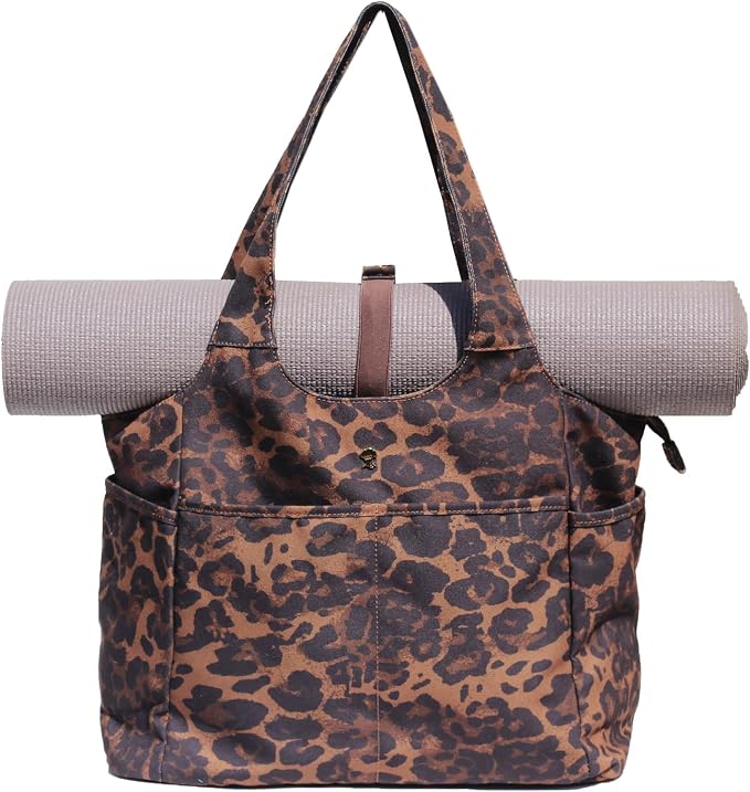 ESVAN Yoga Tote Bag Mat bag Women Shoulder Bags Carryall Tote by ESVAN