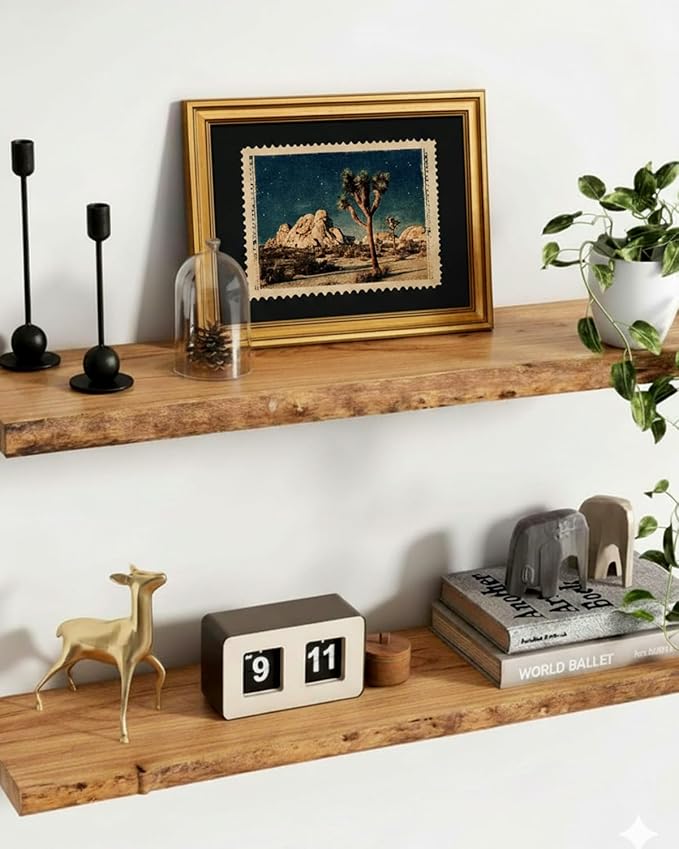 VIYYIEA Gold Framed Art Prints, Desert Joshua Tree Vintage Art Painting - Image 4