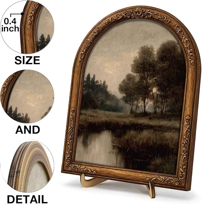 Vintage Landscape Wall Art Sign - Image 3