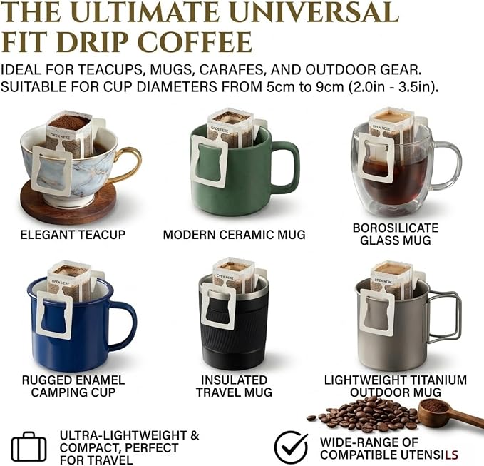 50 Pcs Pour Over Coffee Filter Bags - Image 7