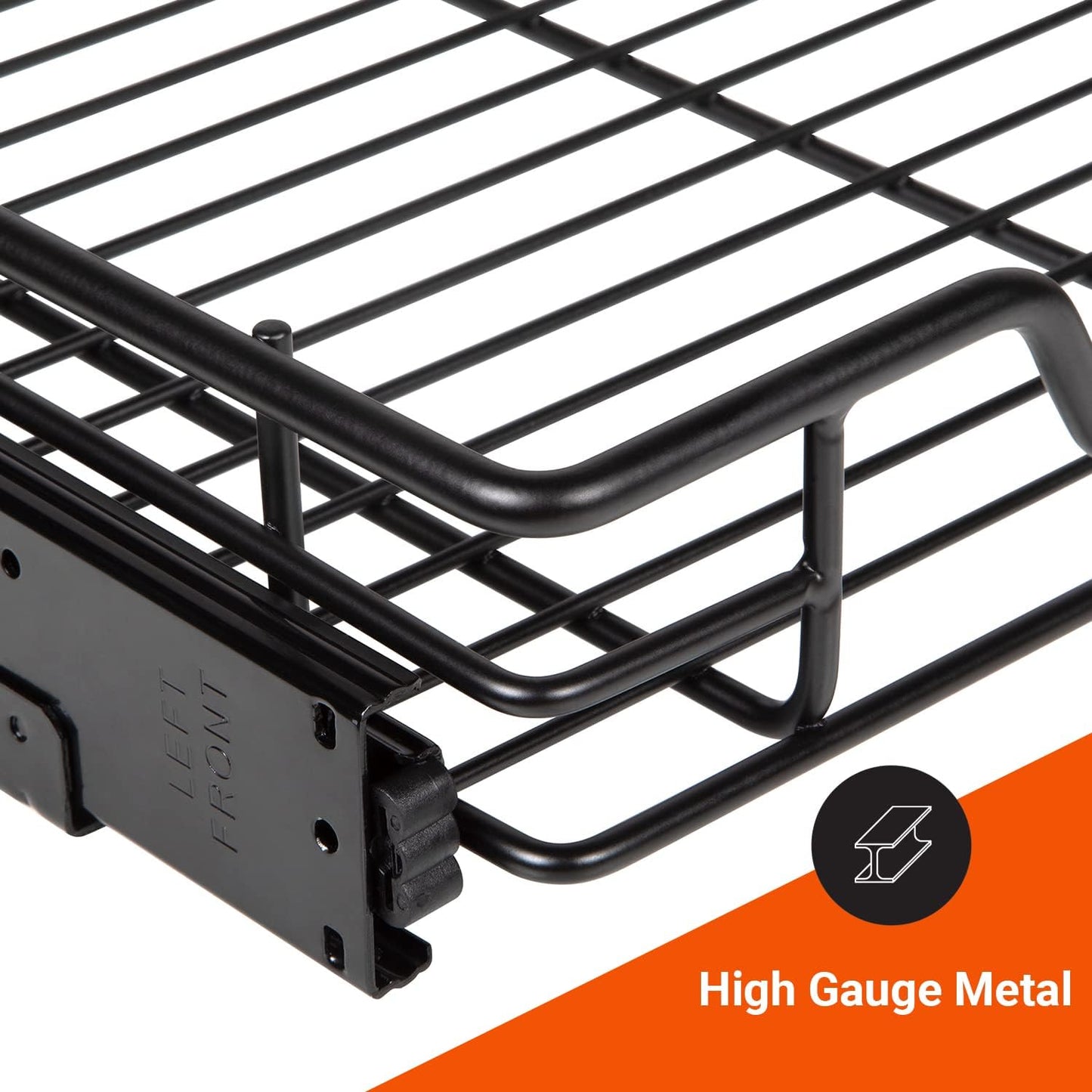HOLDN’ STORAGE Pull Out Cabinet Organizer, Heavy Duty Caddy w/Lifetime Limited Warranty -20”W x 21”D - Requires At Least 21-1/4” Cabinet Opening, Steel Metal Cabinet Drawers Slide Out, Black