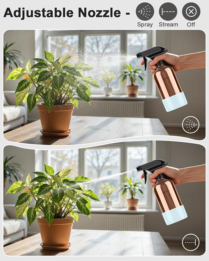 Bontip Amber Glass Spray Bottle - Image 3