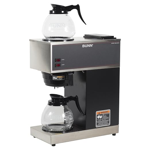 BUNN 33200.0015 VPR-2GD 12-Cup Pourover Commercial Coffee Brewer - Image 3
