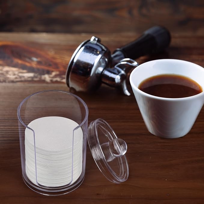 Espresso Paper Filter Holder Storage Container Coffee Filter Holder Portable - Image 3