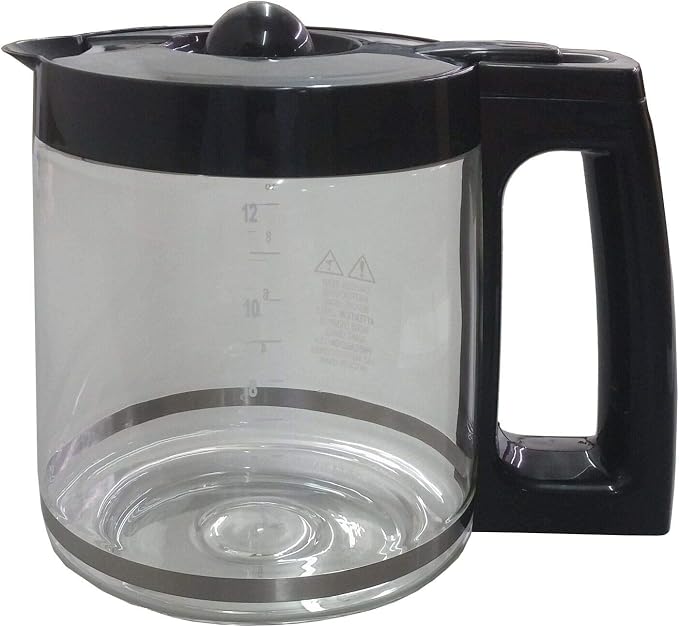 Hamilton Beach Carafe with Black Handle and Lid - Image 3