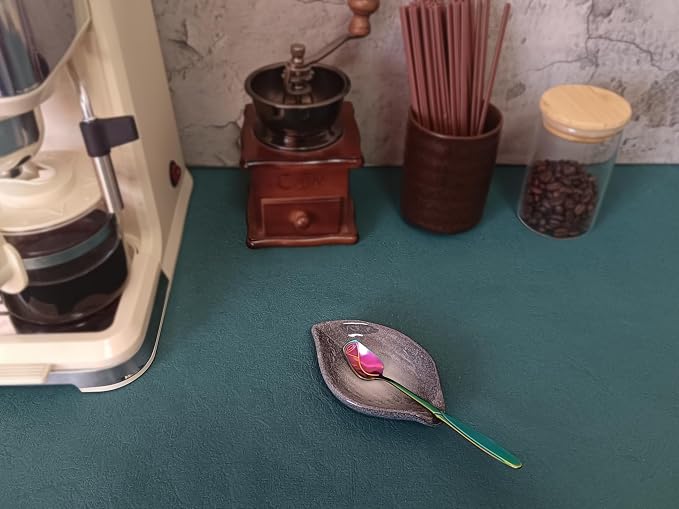 Coffee Spoon and Rest for Coffee Bar Accessories, Small Spoon Rest for Coffee - Image 3