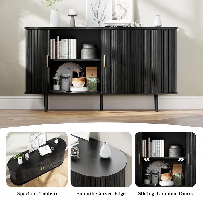 DHH Sideboard Buffet Cabinet - Image 4
