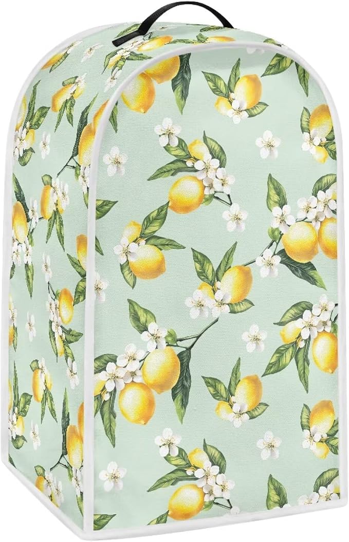 Summer Lemon Blender Dust Cover by YUVAMAGIMO