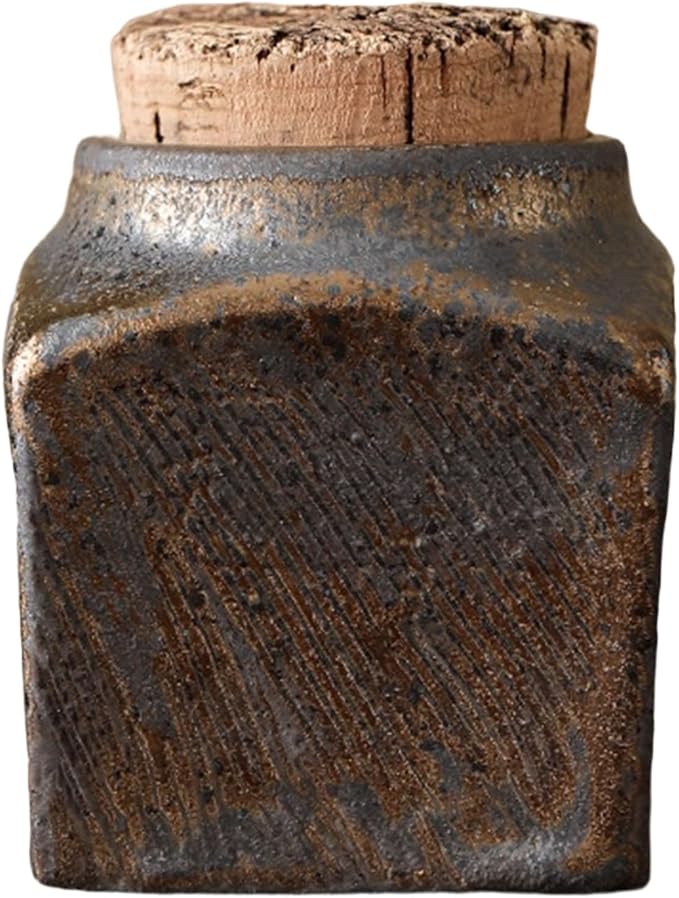 Ceramic Jar with Lid by Unknown