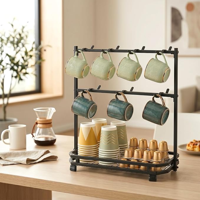 Coffee Mug Holder for Countertop, Coffee Cup Holder Rack - Image 8