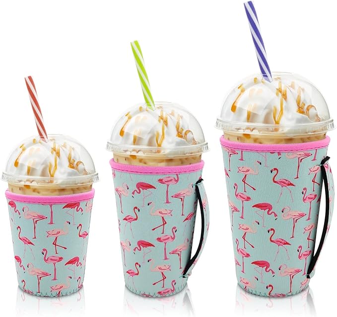 Iced Coffee Sleeve Insulator Sleeves by AJLTPA