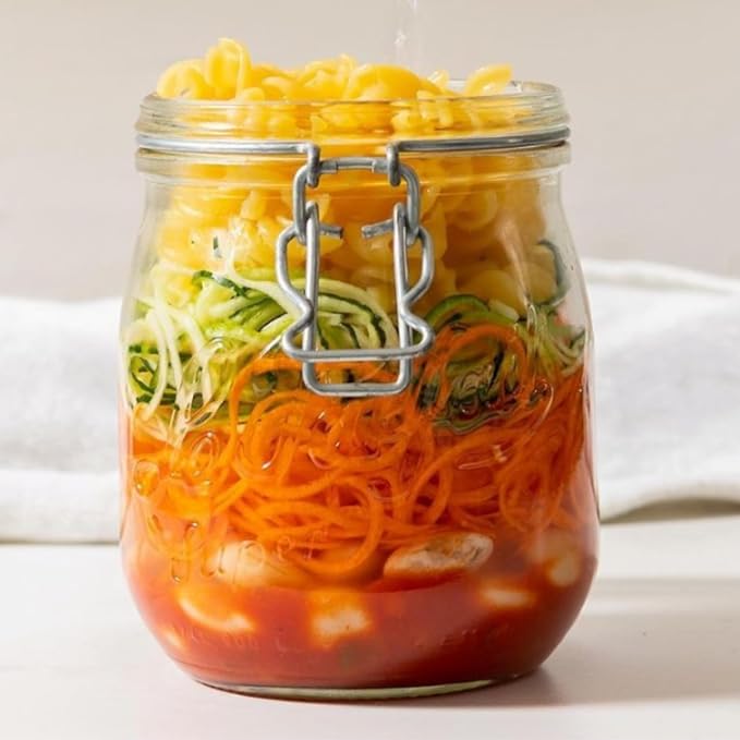 Le Parfait Super Jar 750mL French Glass Preserving Jar w/Airtight Rubber Seal & - Image 2