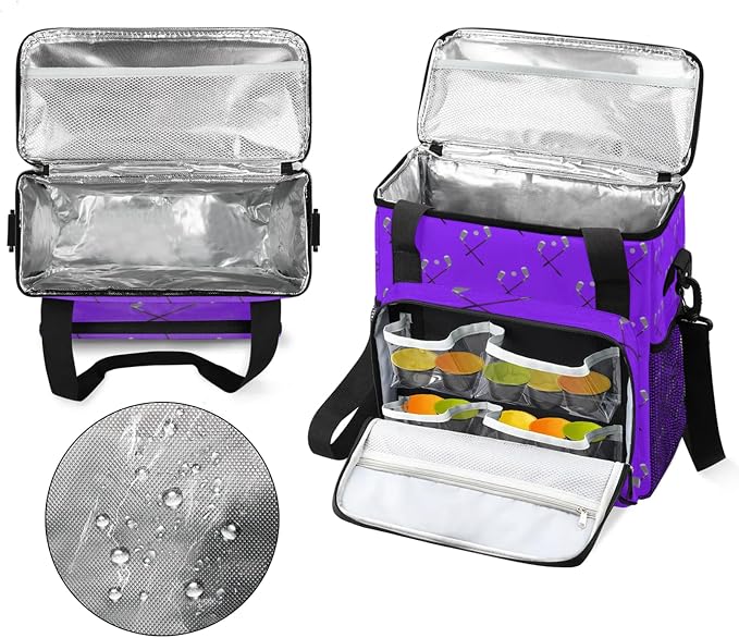 Golf Coffee Maker Travel Bag, Golf Large Carrying Storage Case Insulated - Image 3