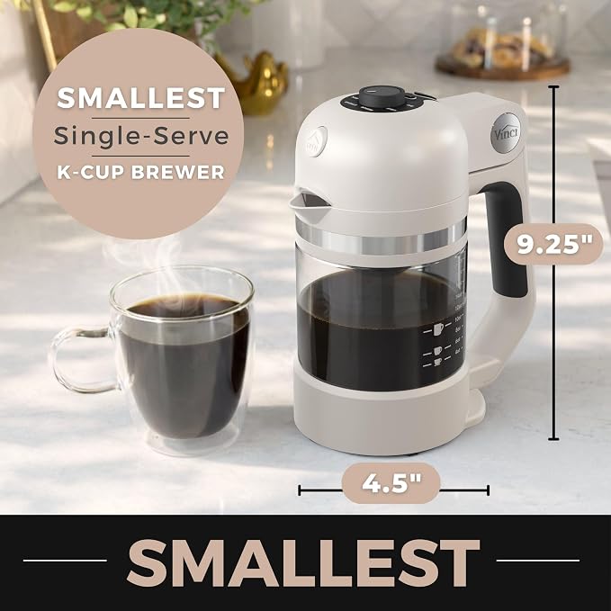VINCI Micro Café Smallest Single-Serve Coffee Brewer | Compatible - Image 2