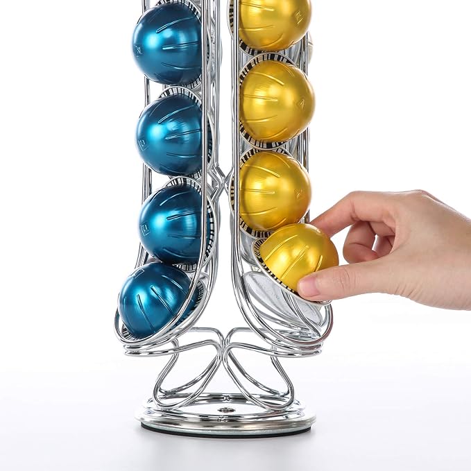 FlagShip Coffee Pod Holder 360-Degree Rotatable Nespresso Vertuoline VertuoPlus - Image 3