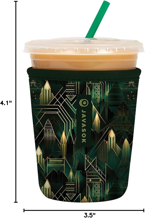 Sok It JavaSok Iced Coffee & Cold Soda Insulated Neoprene Cup Sleeve - Image 9