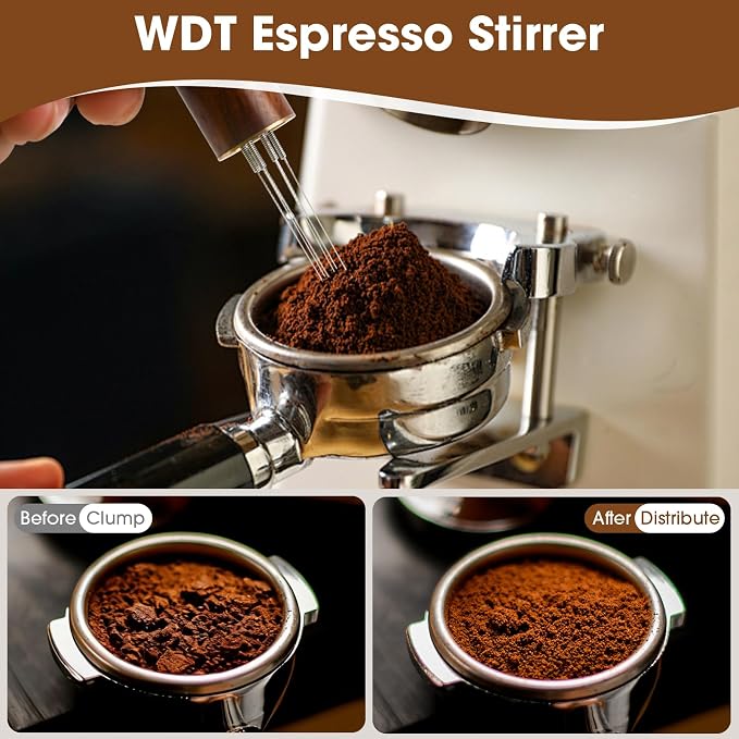 58mm Spring Loaded Espresso Tamper Kit - Image 3