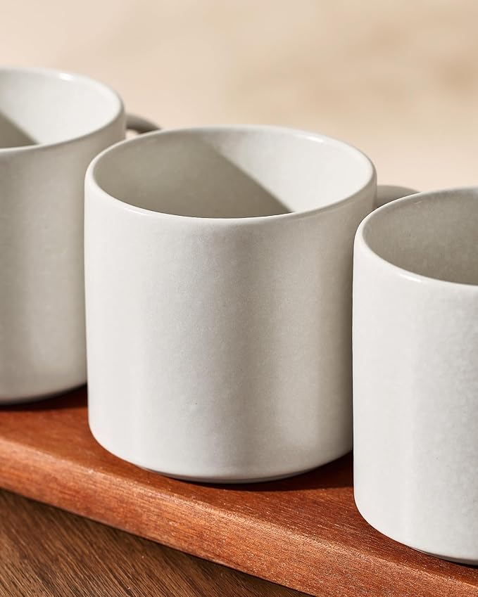 famiware Coffee Mugs Set of 6 Nebula 14oz Coffee Mugs, Ceramic Cup Set - Image 6