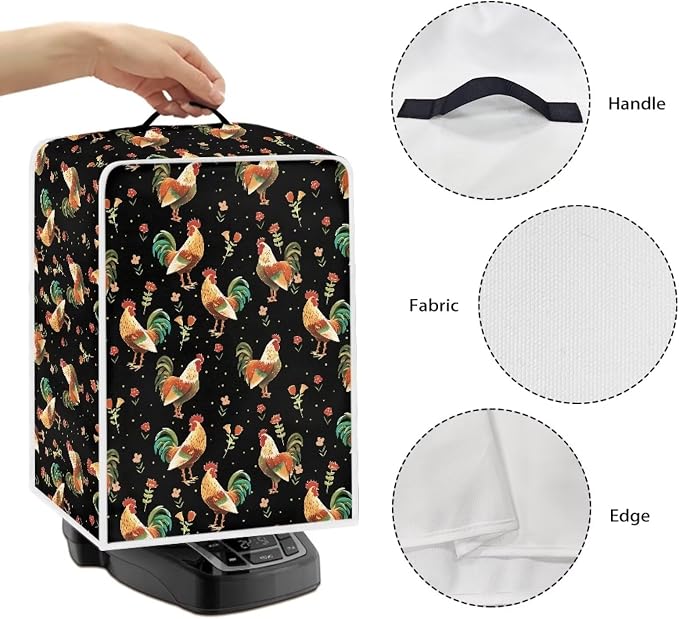 Rooster Coffee Maker Covers Heat-Resistant Waterproof Dust-Proof Dust Cover - Image 5