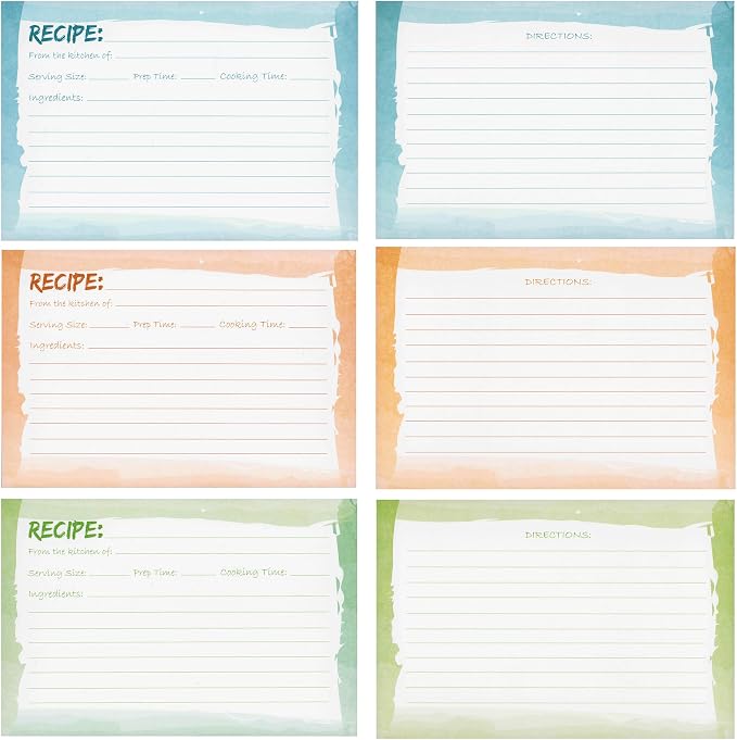 Juvale Recipe Cards - Image 5