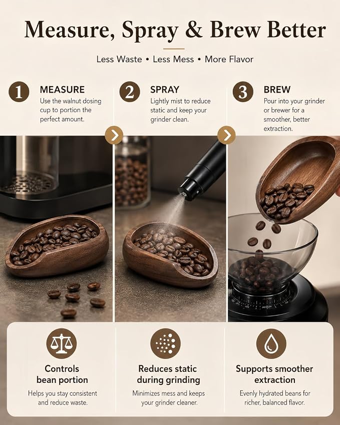 Coffee Bean Dosing Cup Set - Image 7