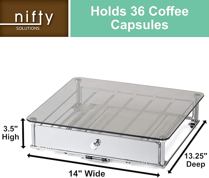 Nifty Rolling Coffee Pod Drawer - Image 3