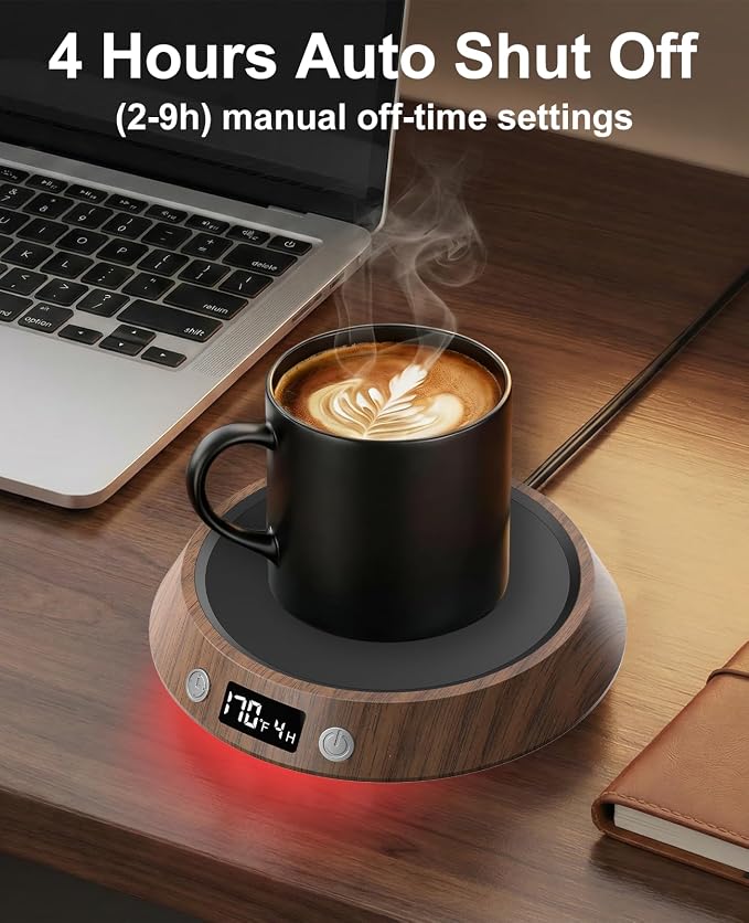 Kepwam Coffee Mug Warmer - 50W Electric Coffee Warmer - Image 3