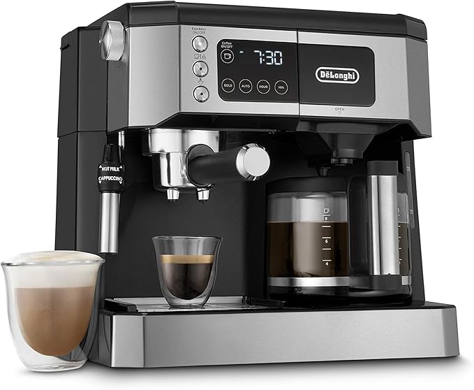 De'Longhi UPGRADED All-in-One Combination Coffee Maker & Espresso Machine + by Unknown