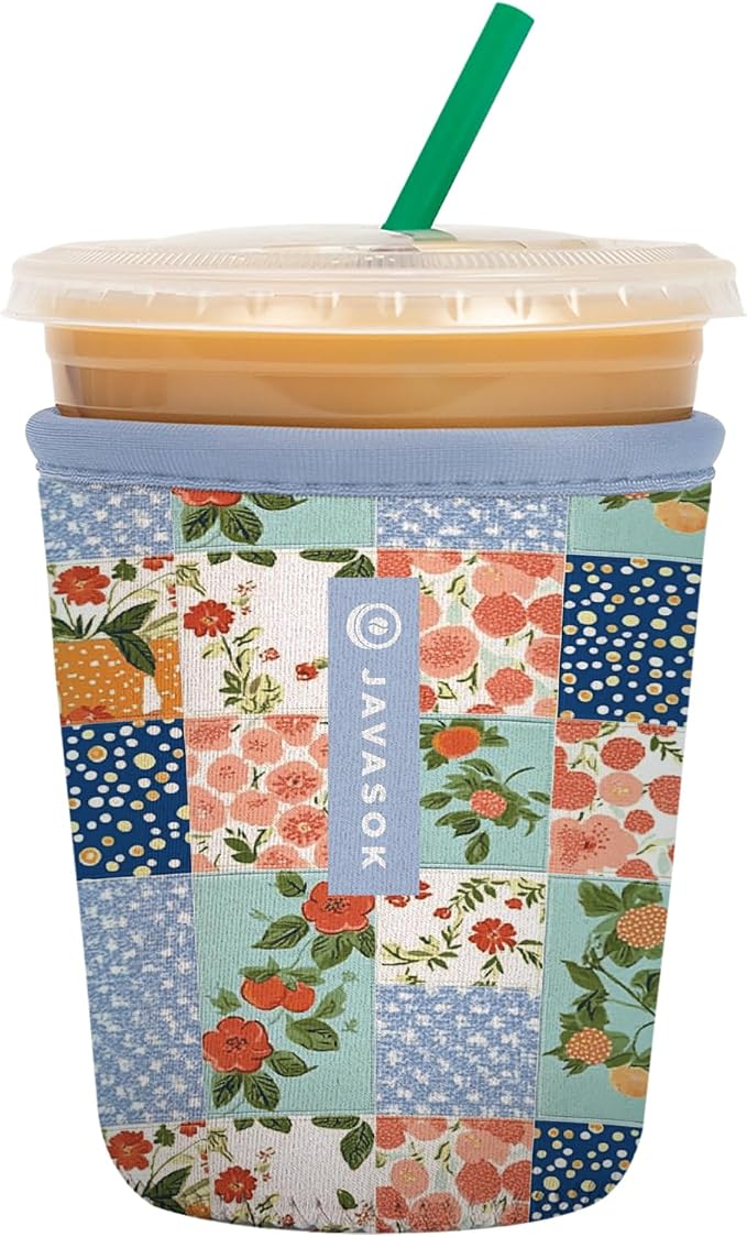 Sok It JavaSok Iced Coffee & Cold Soda Insulated Neoprene Cup Sleeve by SokIt