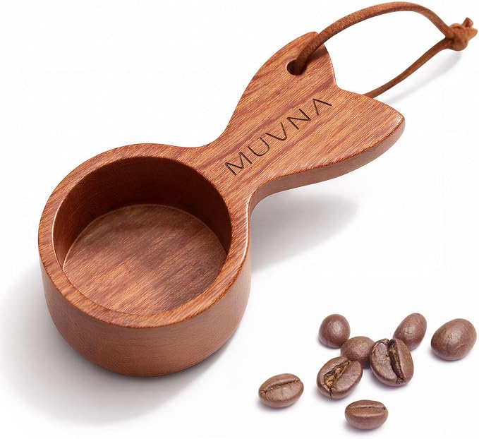 Walnut Coffee Scoop - 10g Wooden Measuring Spoon - Image 8