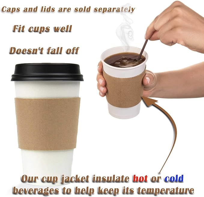 FMP Brands 1000 Pack Coffee Sleeves - Image 5