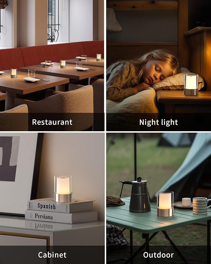 4" Mini Dining Table Light 2 Pack - Image 6