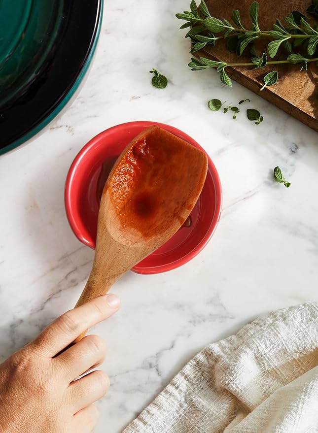 LE TAUCI Ceramic Spoon Rest, 4.8 Inch Spoon Rest - Image 2