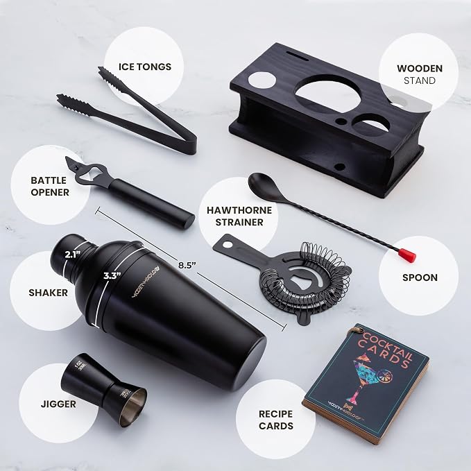 Modern Mixology Cocktail Shaker Set - Image 2