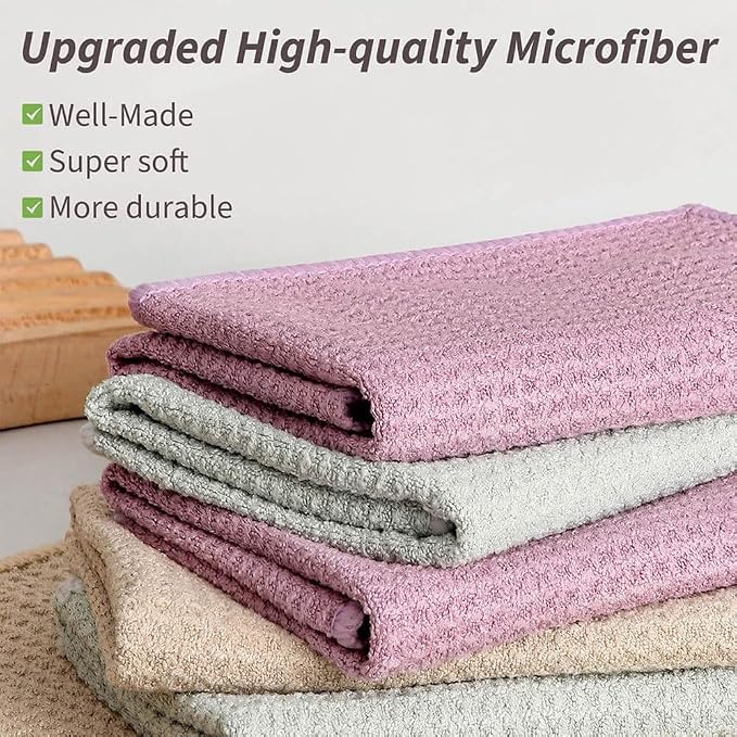 Barista Towels 6 Pack, Microfiber Professtional Coffee Cleaning Cloths - Image 2