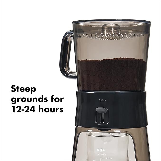 OXO Good Grips Cold Brew Coffee Maker 32 oz, Iced Coffee Maker - Image 4