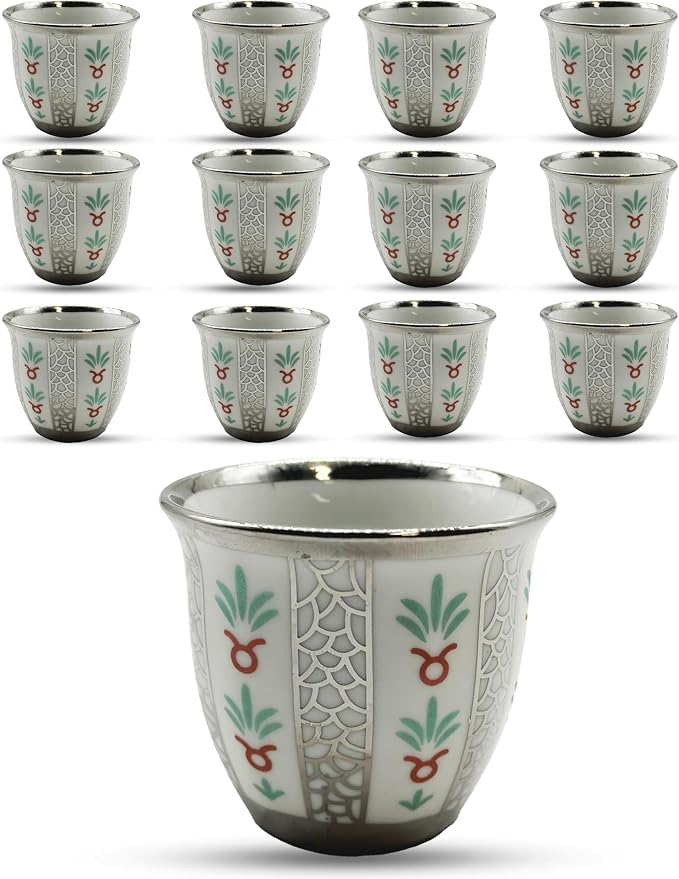 Generic Premium Porcelain Arabic Coffee Cup Set 100ml by Unknown