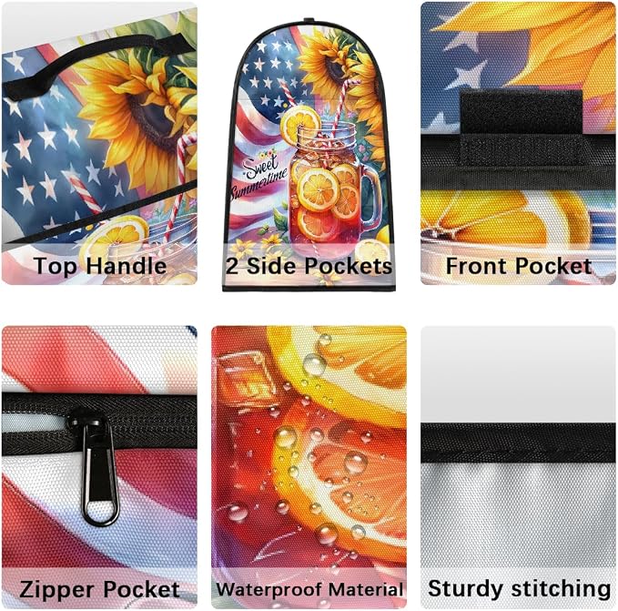 Flag Kitchen Aid Mixer Cover Compatible Stand Mixer Dust Cover | Drink - Image 4