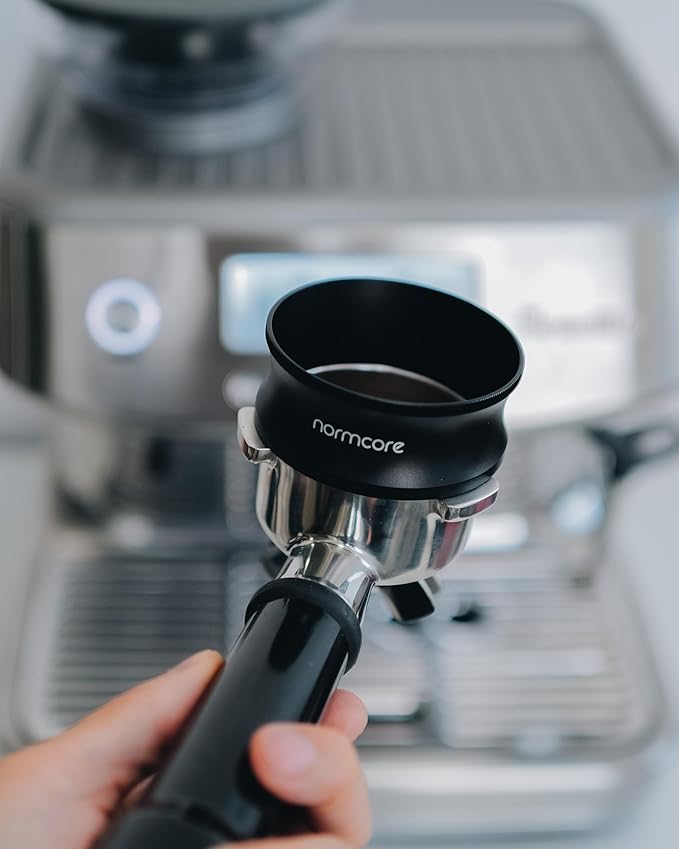 Normcore 54mm Magnetic Dosing Funnel V2, Espresso Coffee Dosing Ring, 28mm - Image 2