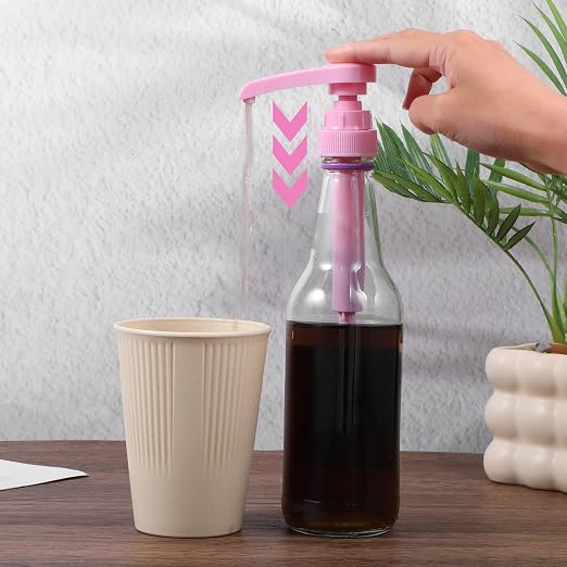 16 Pcs Coffee Syrup Pump with 16 Pcs Tubes, Flavorings, Reusable Syrup Pump - Image 6
