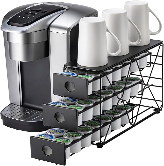 FlagShip K Cup Holder 3 Tier Coffee Pod Holder by FlagShip