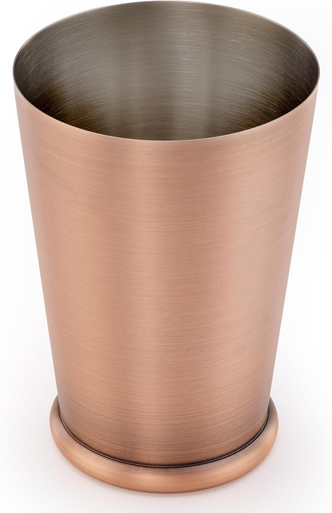Barfly Cocktail Shaker with Weighted Bottom, Deluxe 18 oz, Antique Copper - Image 2
