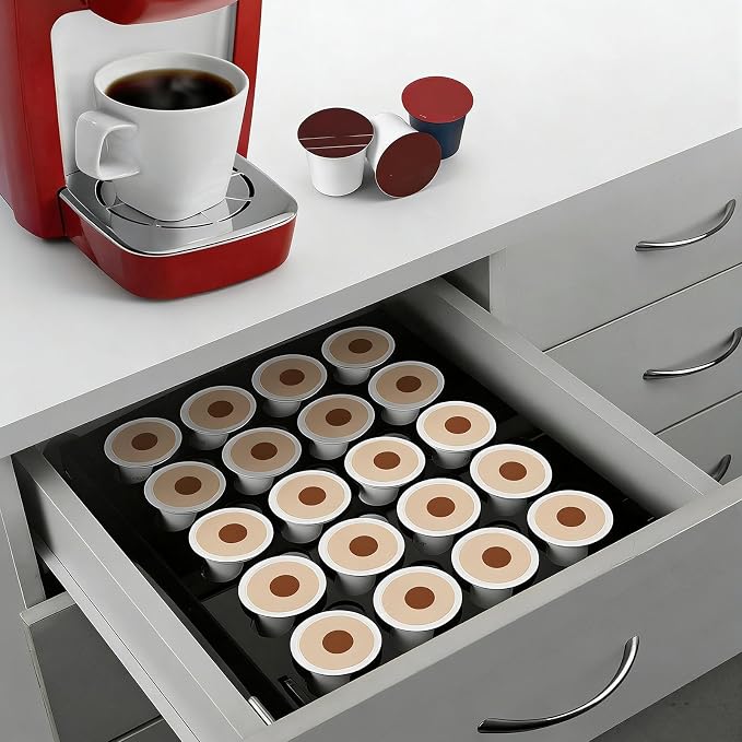 Coffee Capsule Holder Organizer, Space-Saving Shelf, Coffee Capsule Display - Image 5