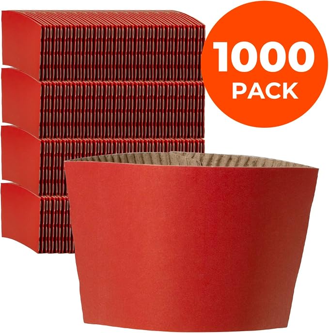 FMP Brands 1000 Pack Coffee Sleeves - Image 2