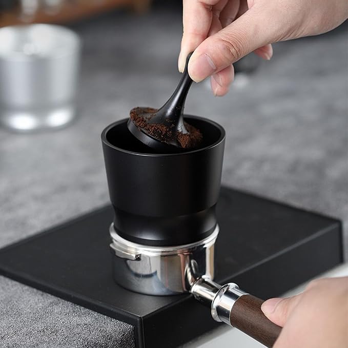AUNMAS Coffee Powder Receiver, Aluminum Alloy Dosing Rings, Blind Shaker - Image 6
