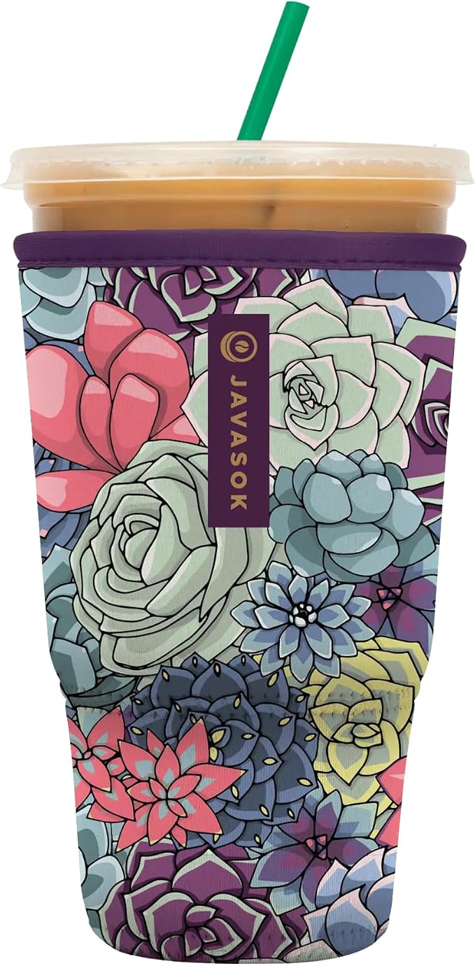 Sok It JavaSok Iced Coffee & Cold Soda Insulated Neoprene Cup Sleeve by SokIt