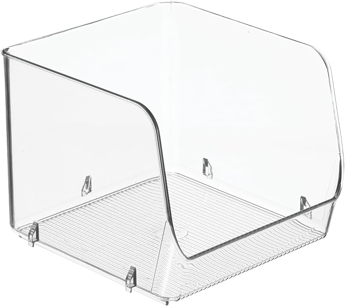 iDesign Stackable Open-Front Storage Bins - Image 10