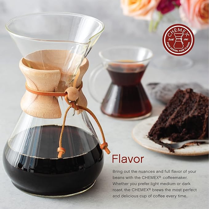 Chemex Pour-Over Glass Coffeemaker - Image 3